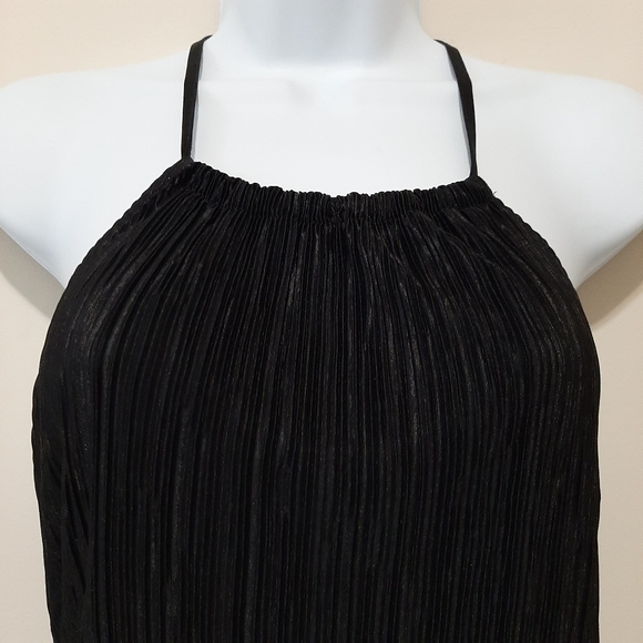 🌺H&M Divided Black Pleated Jumpsuit Black Size 8 - Picture 3 of 10